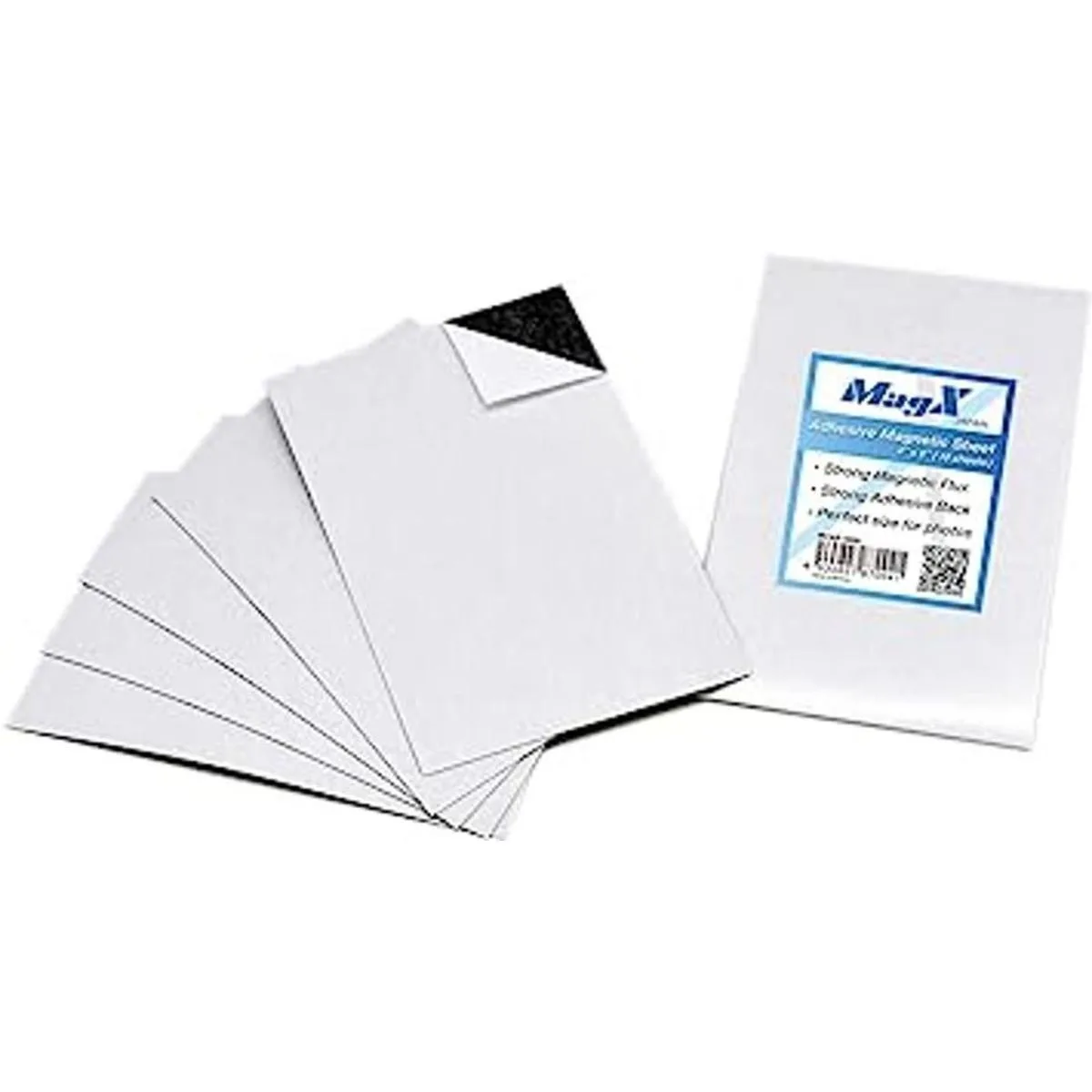 MagX Hojas magnéticas adhesivas de 3.9 x 5.9 in 10_1