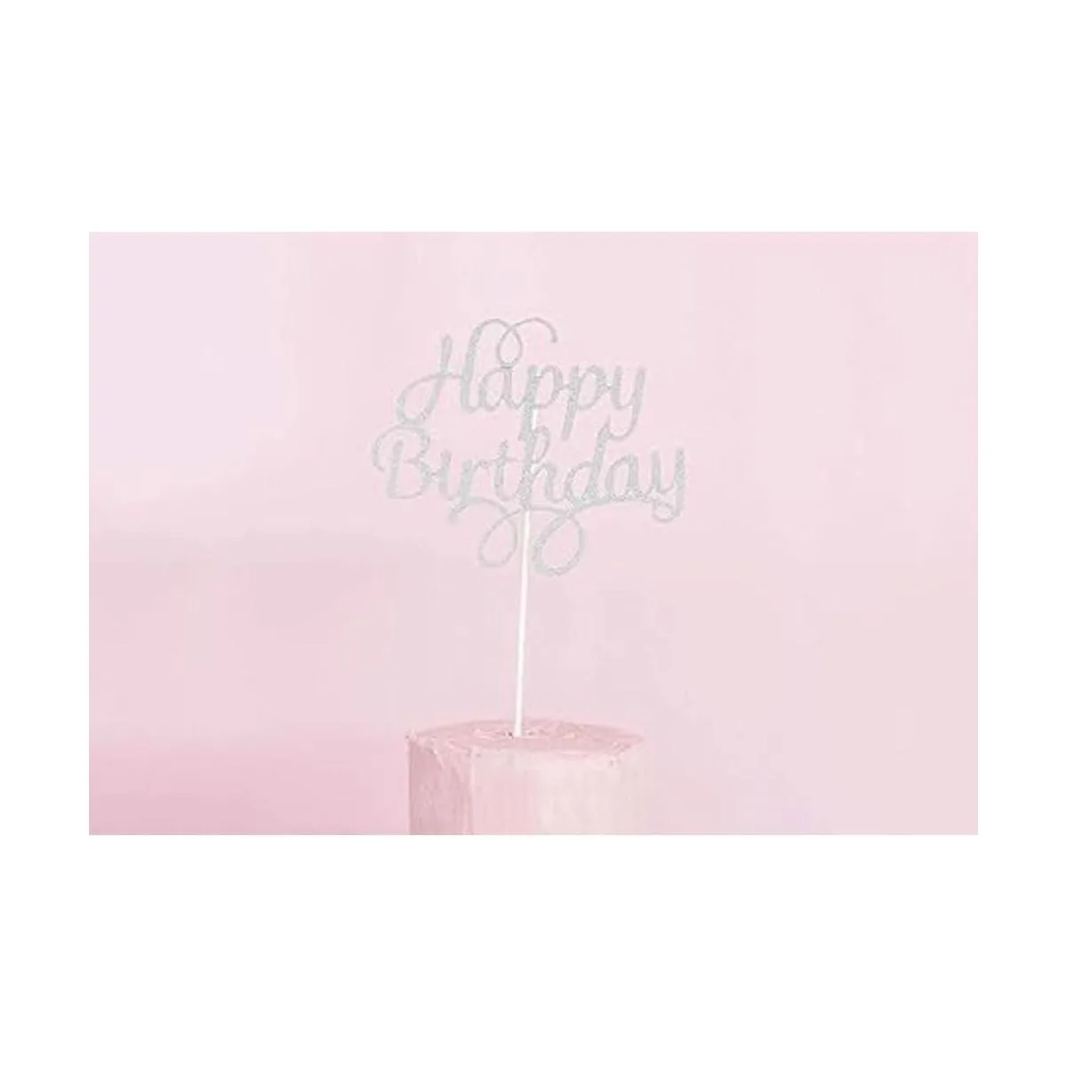 Papel de cartulina con purpurina plateada paquete de 15