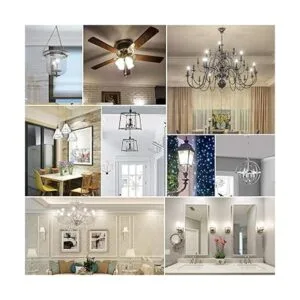 Paquete de 12 bombillas LED regulables para vela