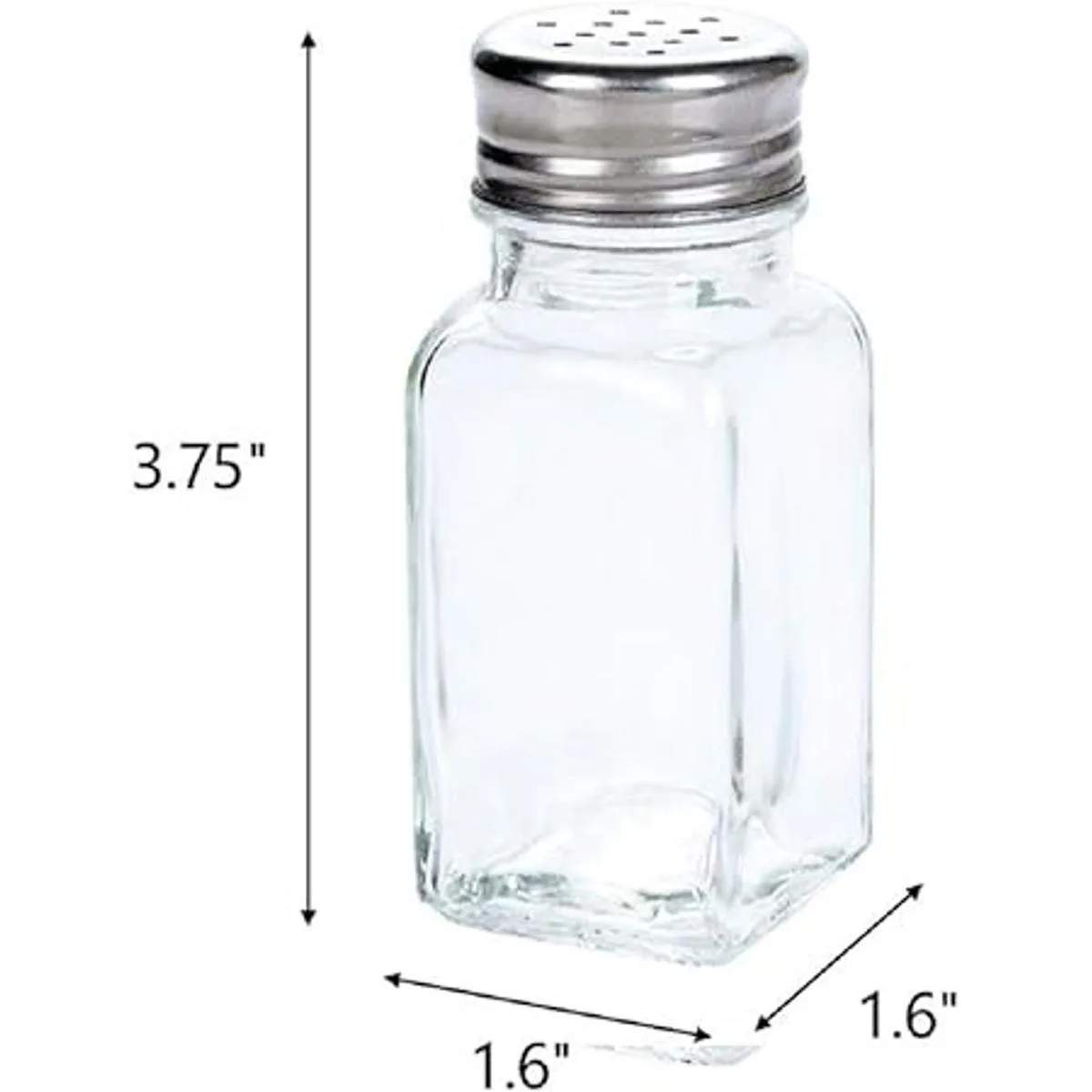 Tebery Juego de 16 cocteleras transparentes de sal y_2