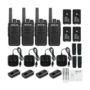 Retevis RT68 Walkie Talkies para adultos radios de 2 vías_6