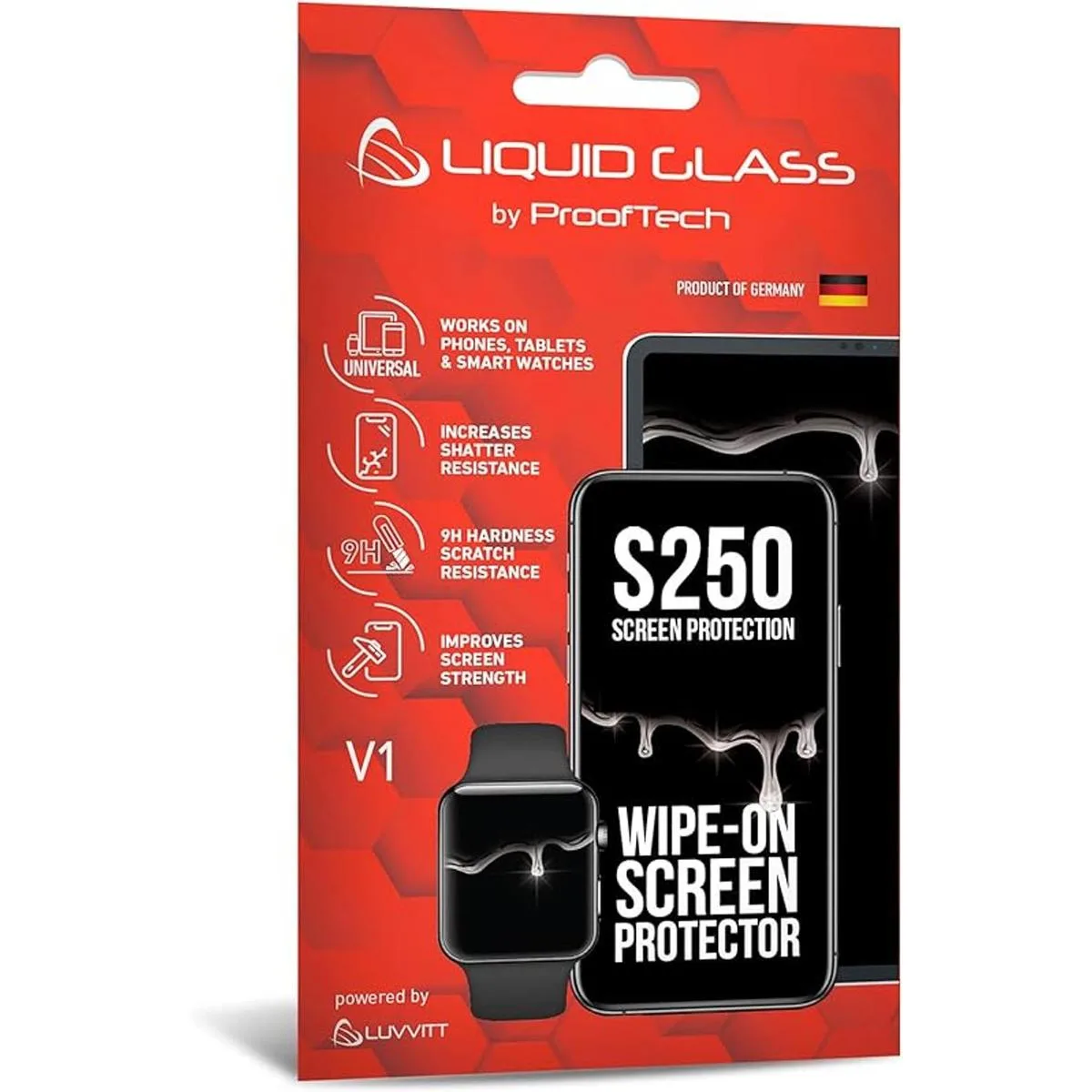 Luvvitt Protector de pantalla de vidrio líquido con_1