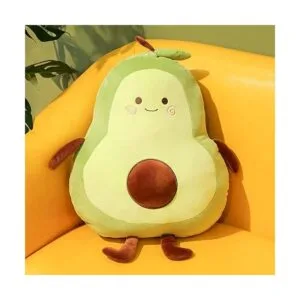 Gianthairball Peluche de aguacate almohada de comida_5