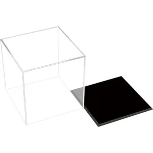 Cliselda vitrina acrílica transparente con base negra_6