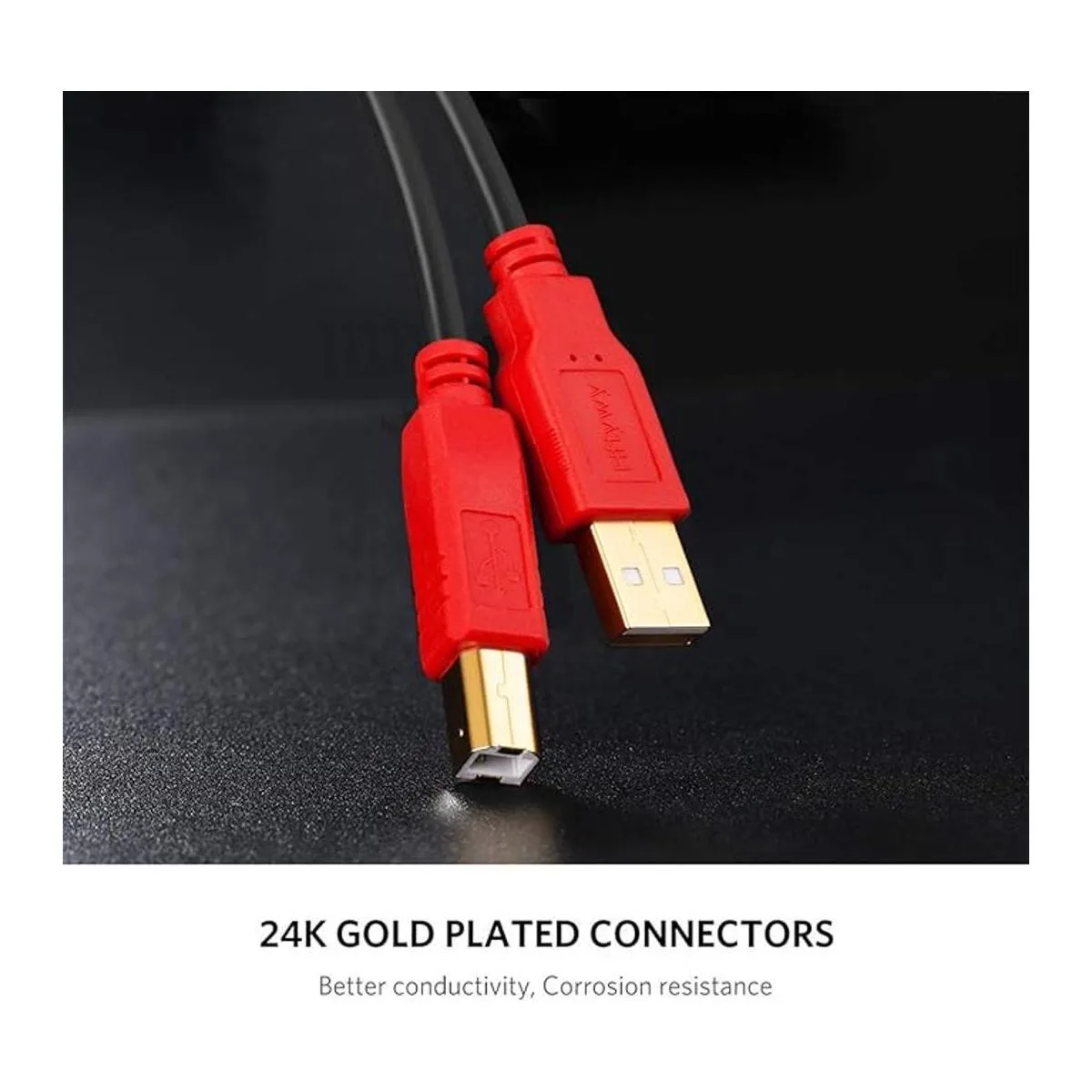 Cable de impresora Hftywy Cable de impresora USB 2.0_6