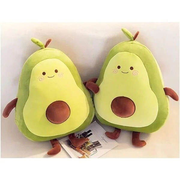 Gianthairball Peluche de aguacate almohada de comida_4