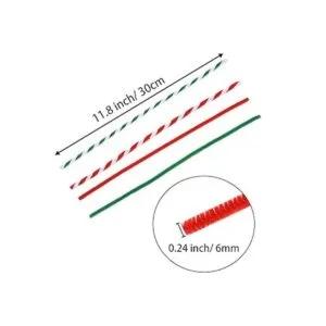 Livder 400 piezas de limpiadores de tuberías de Navidad