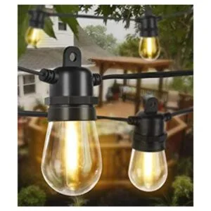 DGE Cadena de luces LED exteriores impermeable e_1