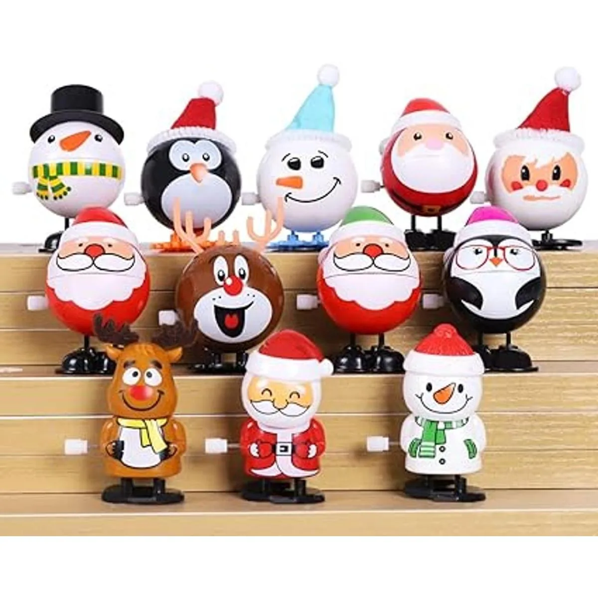 Max Fun 12 rellenos de calcetines de Navidad surtido de_6