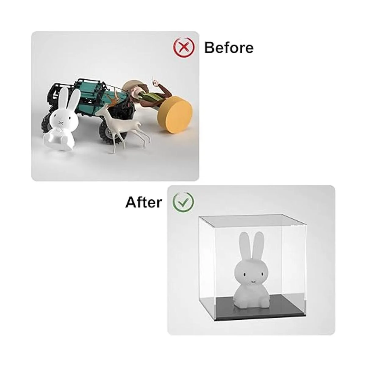 Cliselda vitrina acrílica transparente con base negra_3