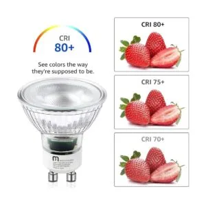 Mastery Mart Bombilla LED GU10 equivalente a 50 W 55 W_4