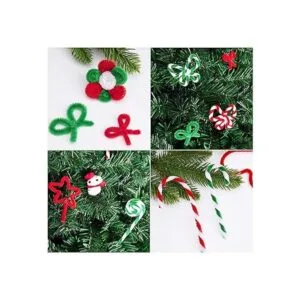 Livder 400 piezas de limpiadores de tuberías de Navidad