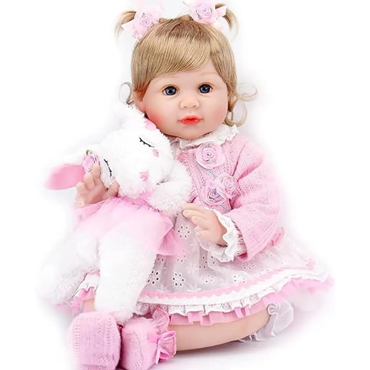 Aori Muñecas de bebé Reborn realistas de 22 pulgadas de_3