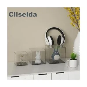 Cliselda vitrina acrílica transparente con base negra_4