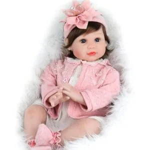 Aori Muñecas Reborn de bebé de 22 pulgadas realistas_3