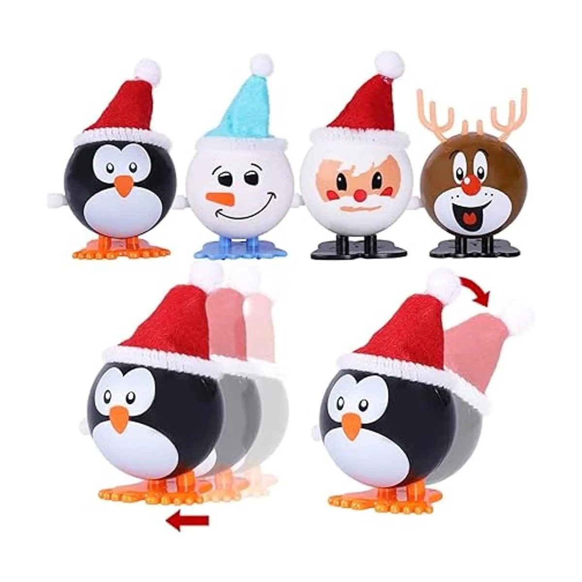 Max Fun 12 rellenos de calcetines de Navidad surtido de_3