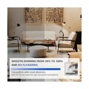 Mastery Mart Bombilla LED GU10 equivalente a 50 W 55 W_5