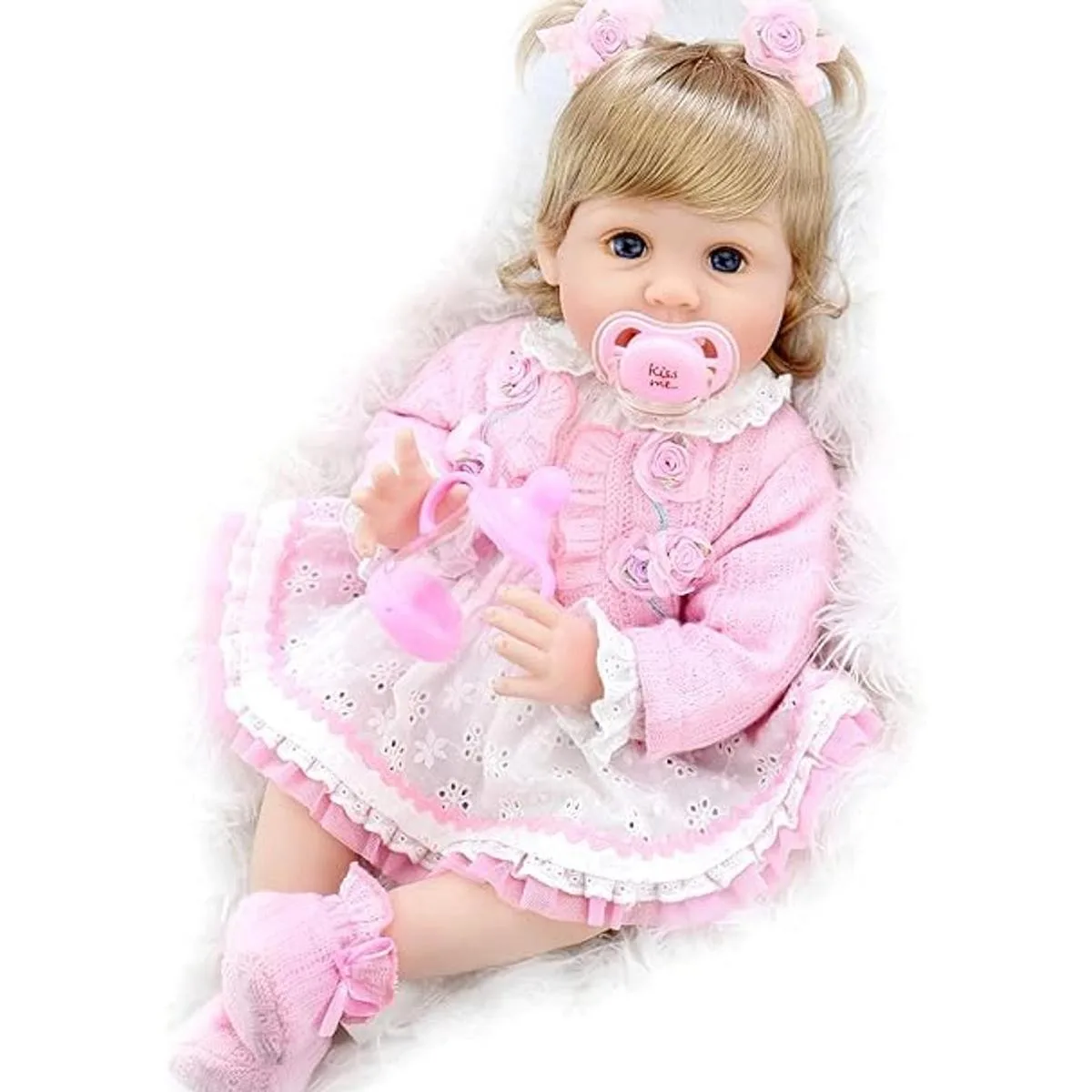 Aori Muñecas de bebé Reborn realistas de 22 pulgadas de_4