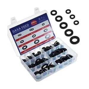 Arandela plana redonda de nailon con arandela avellanada_1