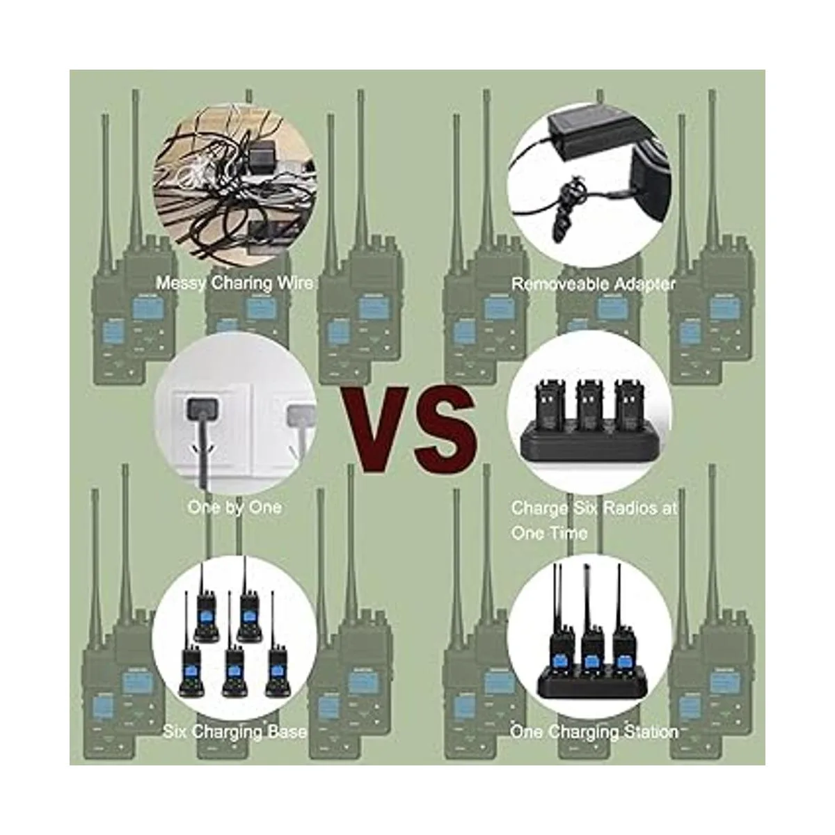 Cargador de batería de seis vías con cargador a granel con_3