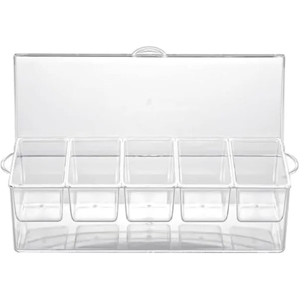 IVYHOME Organizador de servidor de condimentos de 5_3