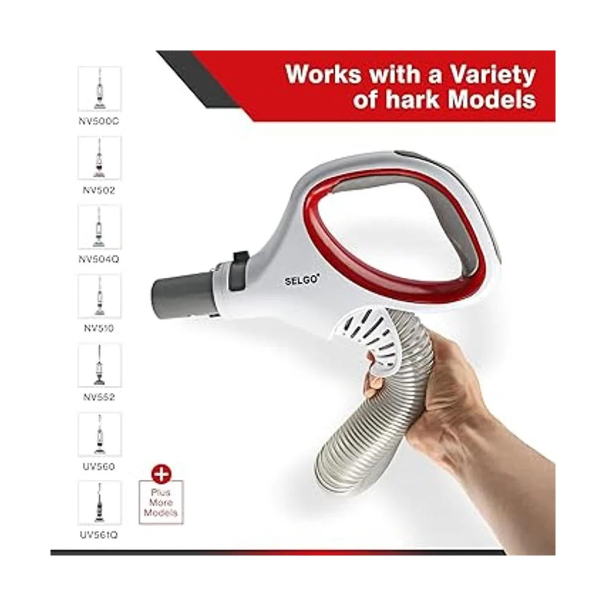 Mango de manguera de repuesto para aspiradora de repuesto