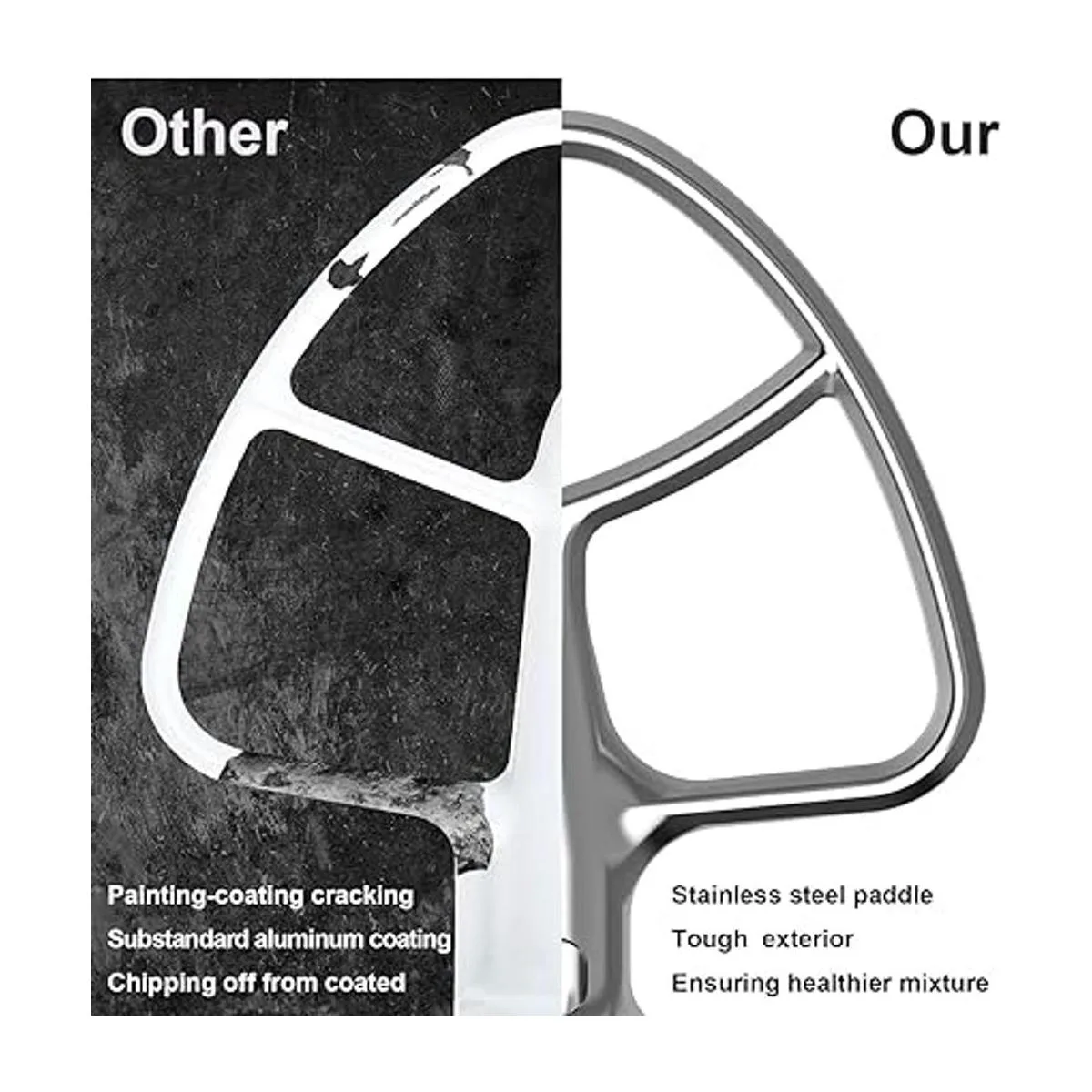 Hozodo Batidores de acero inoxidable para batidora de pie_4