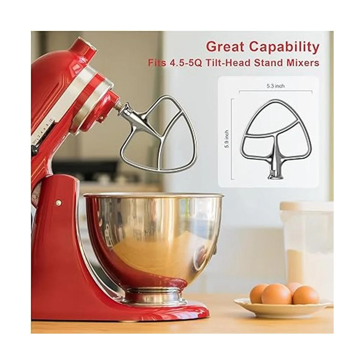 Hozodo Batidores de acero inoxidable para batidora de pie_5