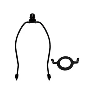 Soporte para arpa de lámpara de 8 pulgadas y base de luz