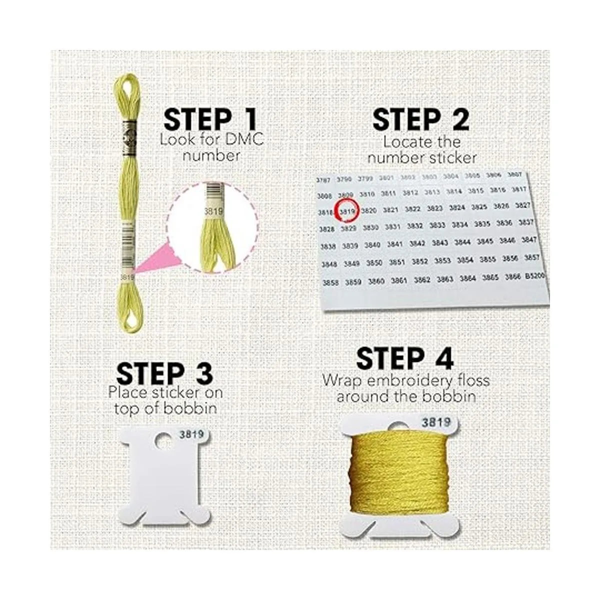 Herramientas de caja organizadora de hilo dental para_5