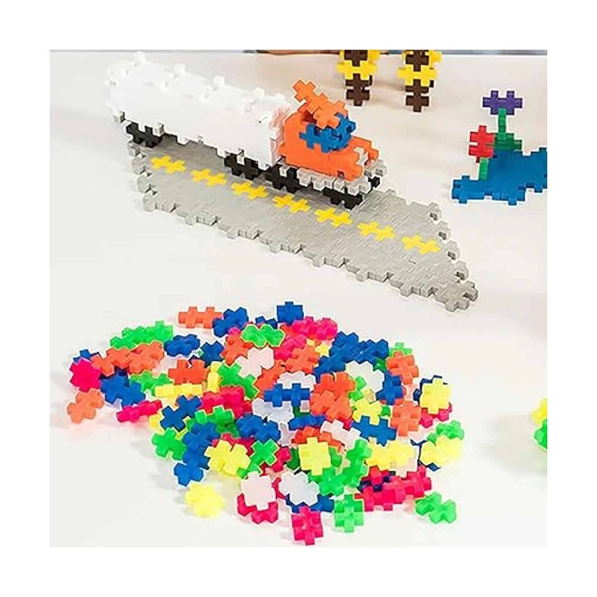 PLUS PLUS Super set de aprender a construir Mezcla_4