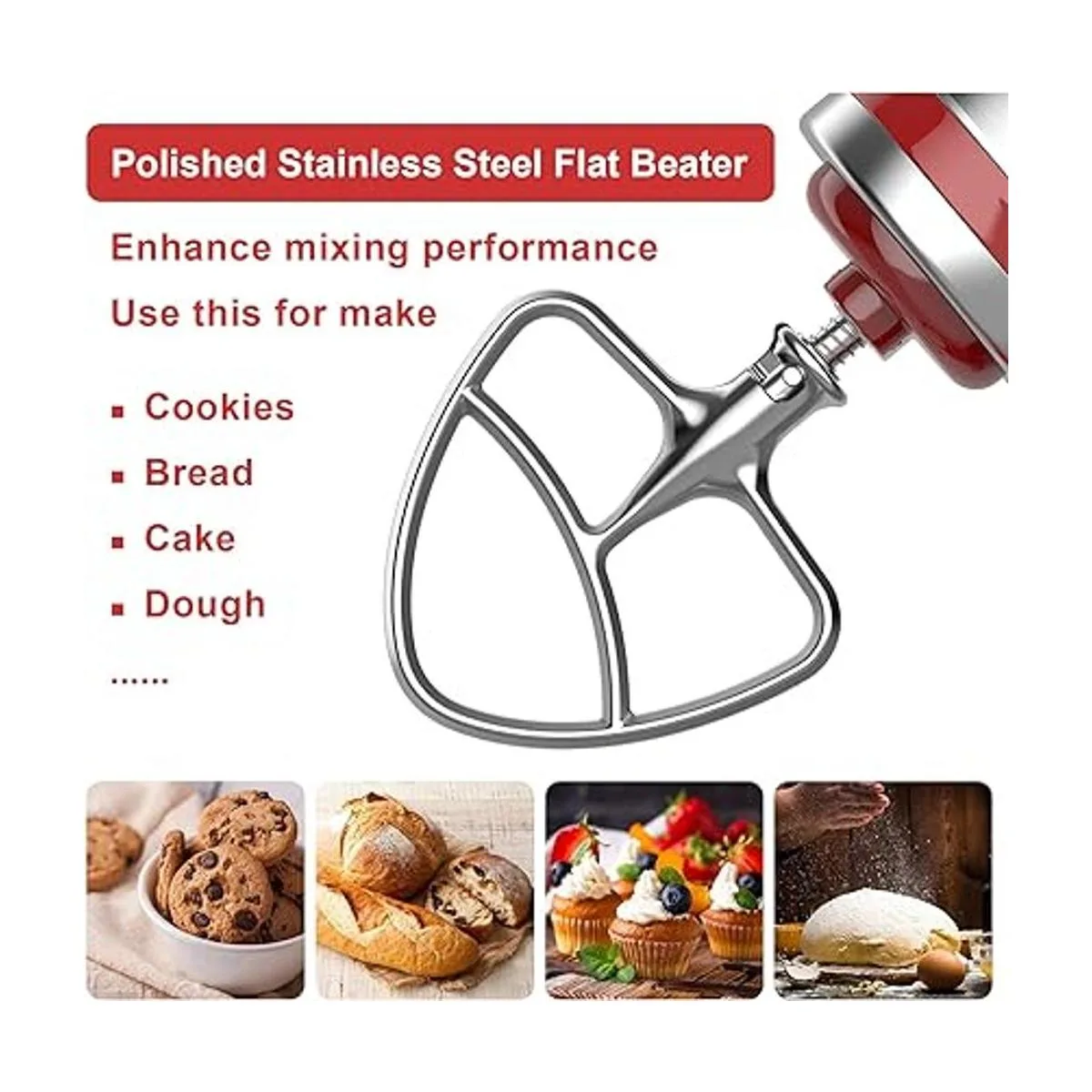 Hozodo Batidores de acero inoxidable para batidora de pie_3