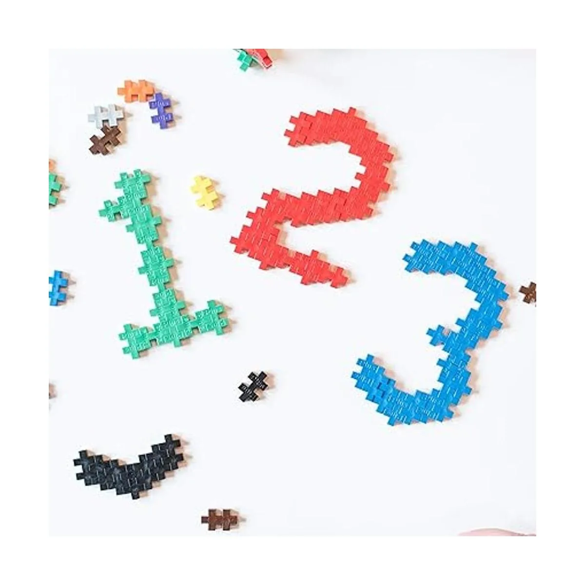 PLUS PLUS Super set de aprender a construir Mezcla_5