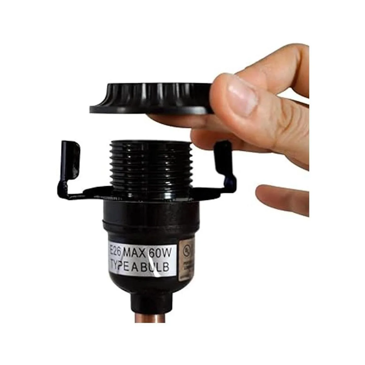 Soporte para arpa de lámpara de 8 pulgadas y base de luz