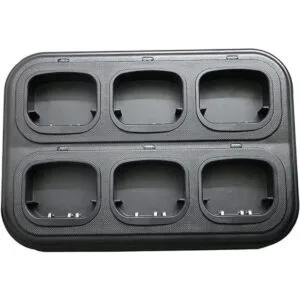 Cargador de batería de seis vías con cargador a granel con_6