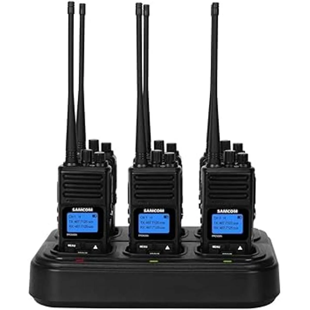 Cargador de batería de seis vías con cargador a granel con_5