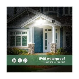 Luz LED de seguridad solar de 1600 lm para exteriores_5