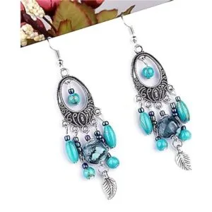 60 piezas 30 pares de pendientes de araña de plata