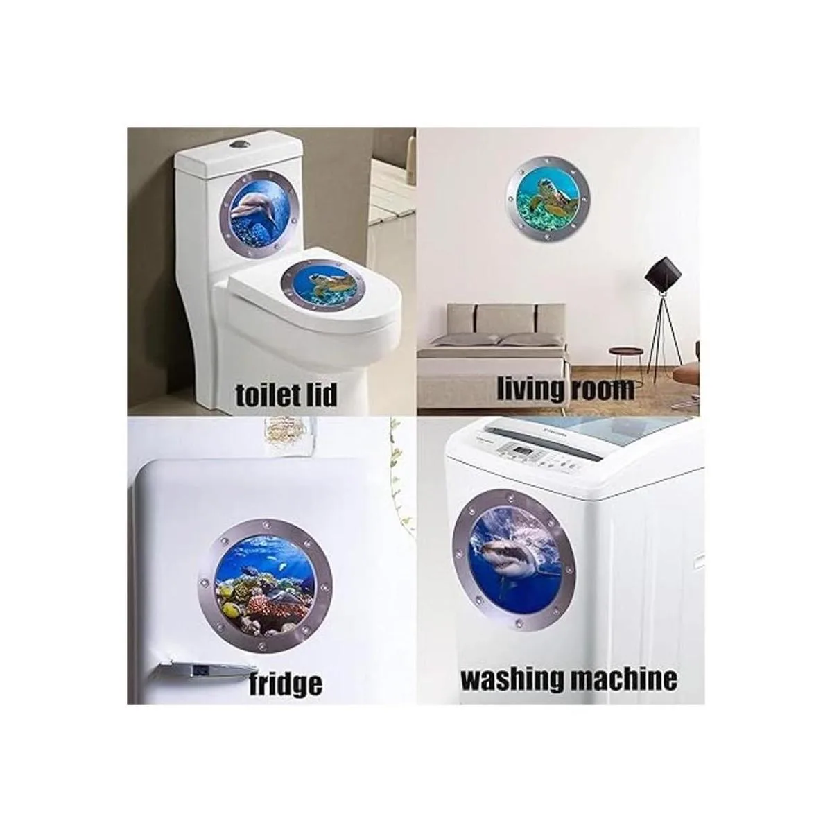 4 calcomanías adhesivas para ventana de pared del mundo_5