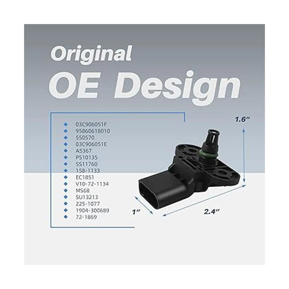 OTUAYAUTO MAP Sensor de presión absoluta del colector_3