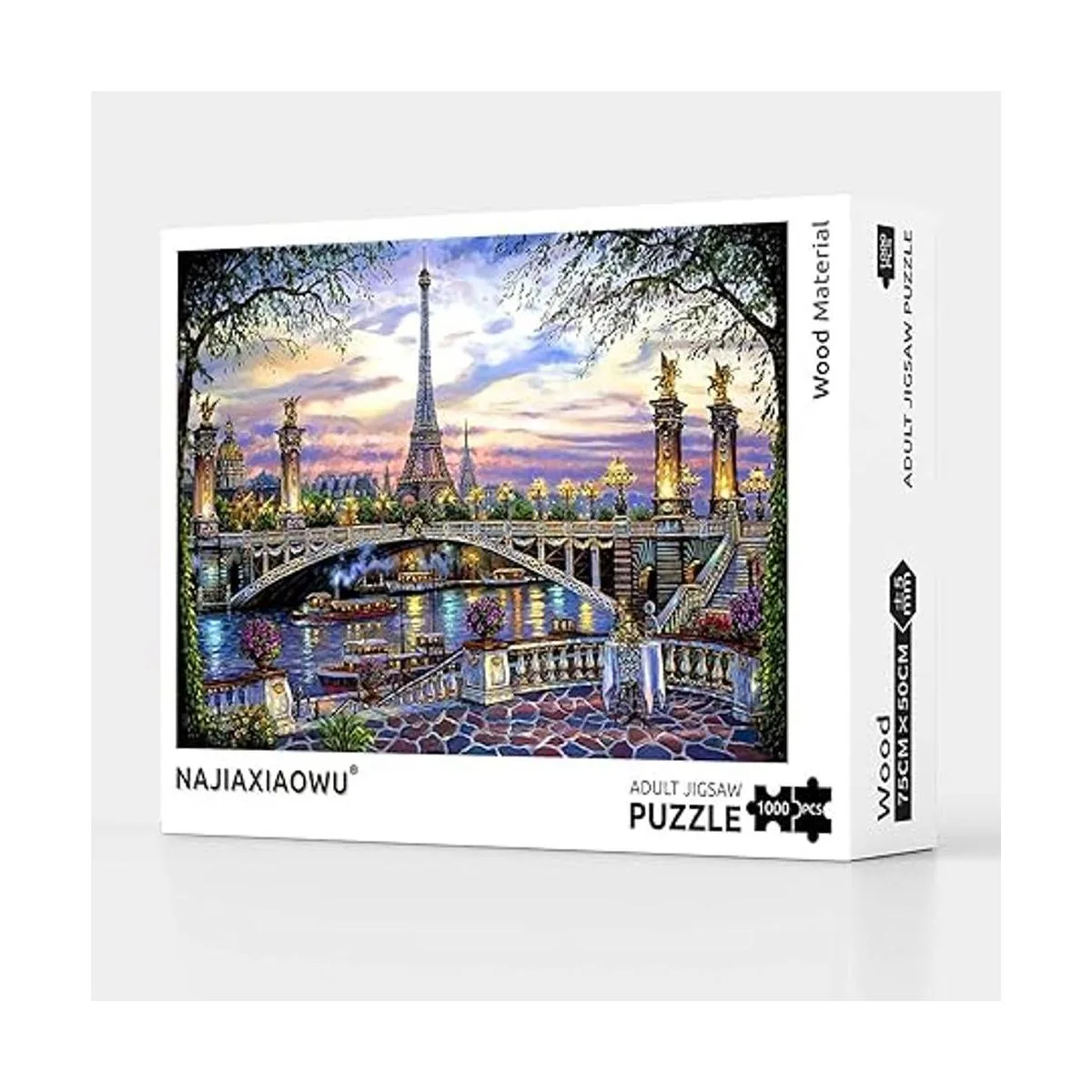 Najiaxiaowu 1000 piezas clásico rompecabezas adulto Puente