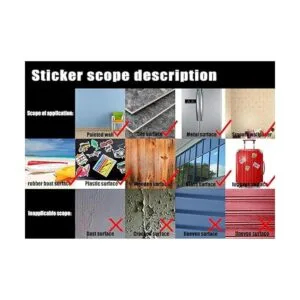 5 calcomanías de pared para ventana de Ocean World 11_6