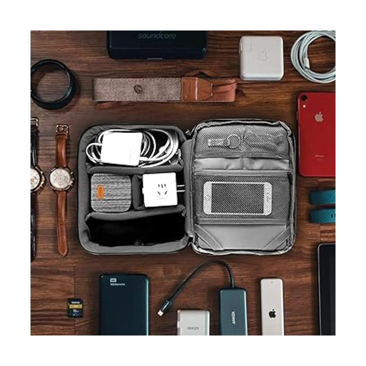 ORIENT FAMULAY Organizador de artículos electrónicos de_6