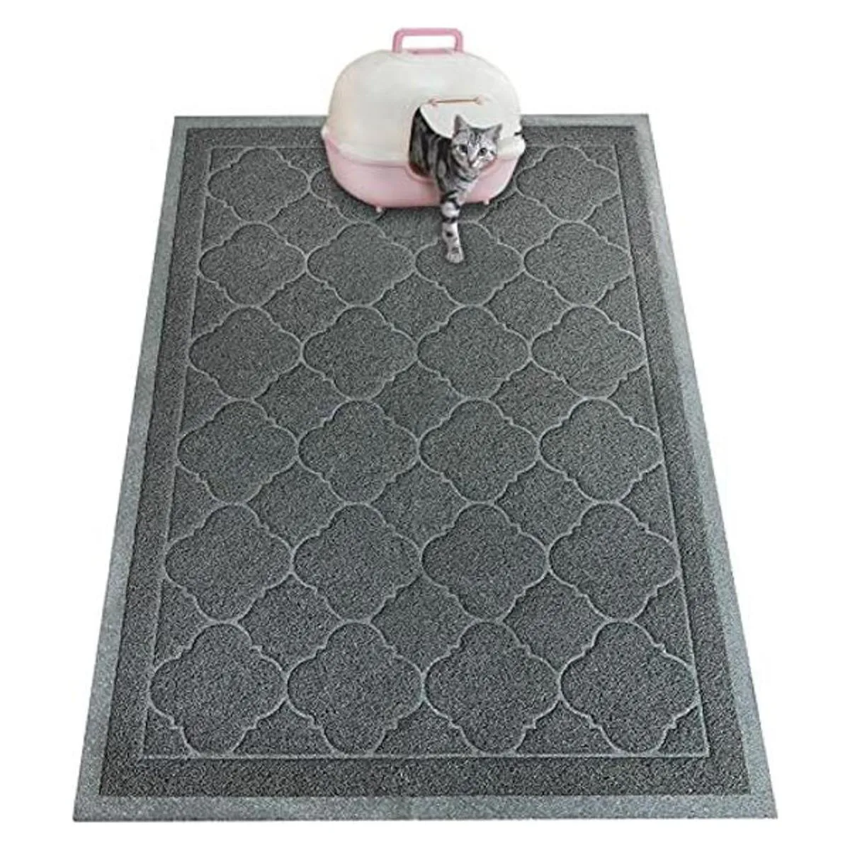 PETUPPY Alfombrilla de arena para gatos duradera de