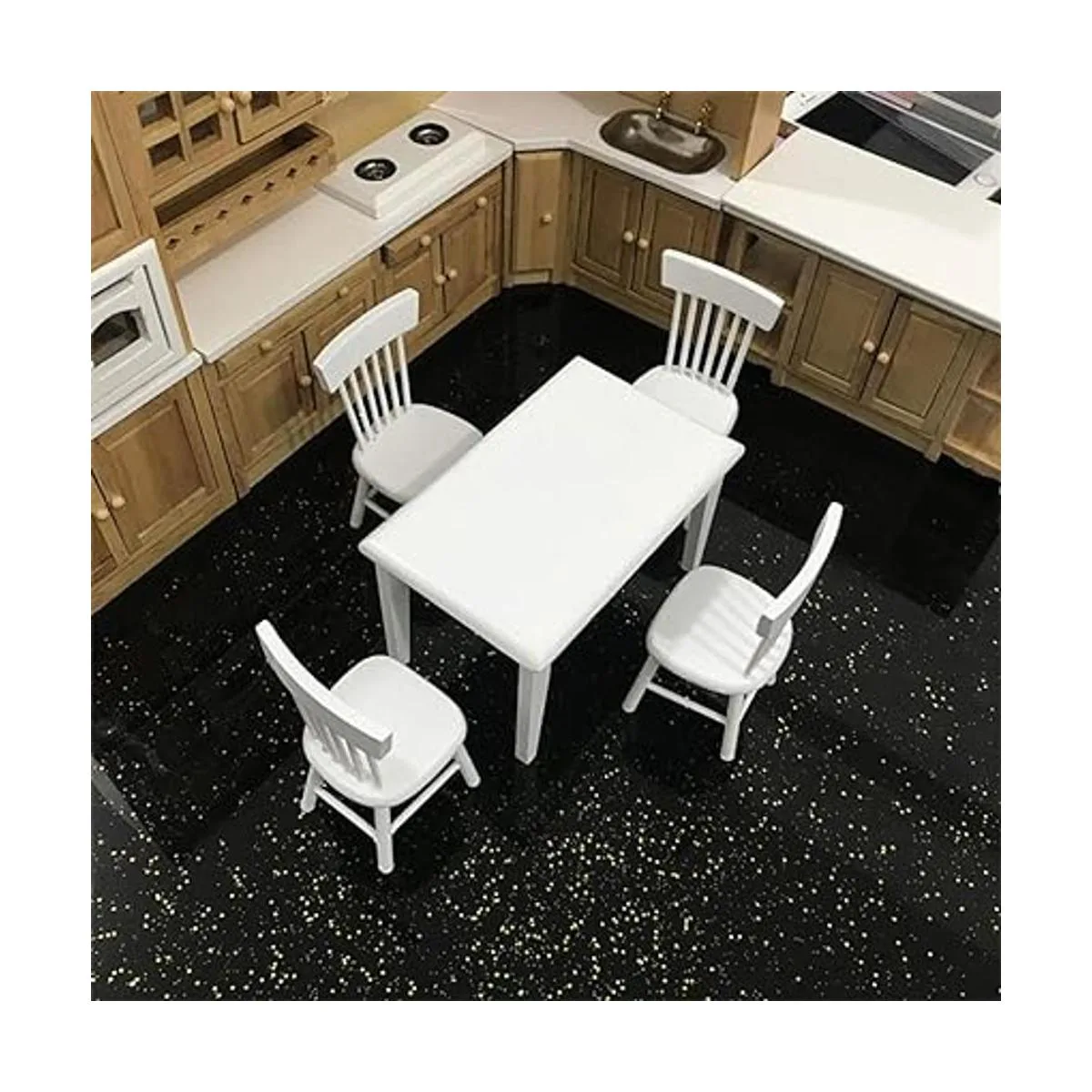 SXFSE Juego de sillas de mesa de comedor para decoración_6