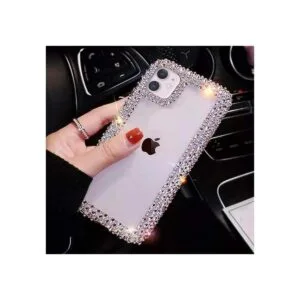 BONITEC Jesiya Funda para iPhone 11 con purpurina 3D_3