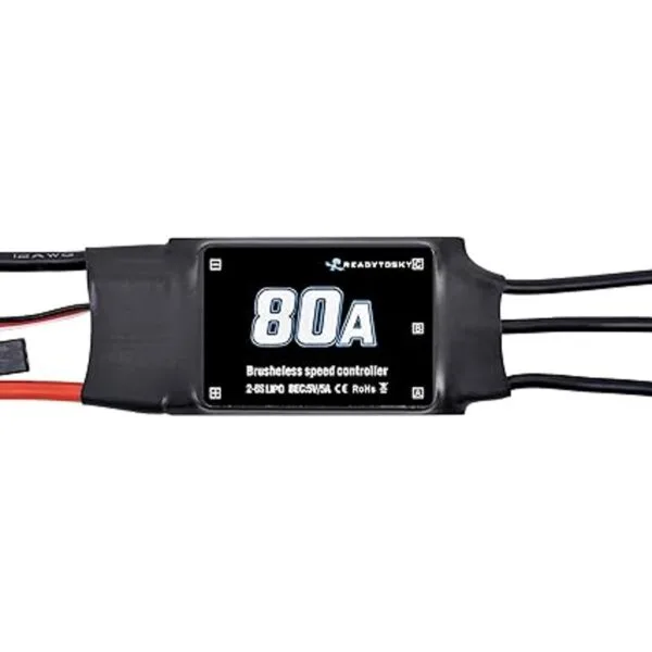 Readytosky 80A ESC 26S Controlador de velocidad eléctrico_6