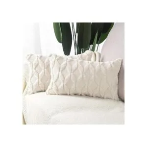 MADIZZ Paquete de 2 fundas de almohada decorativas de_1