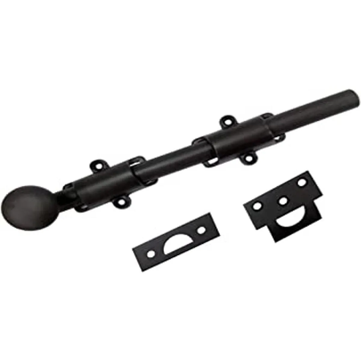 QCAA Perno de puerta holandés de latón macizo 18_1