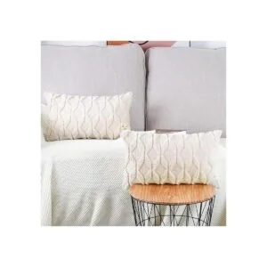 MADIZZ Paquete de 2 fundas de almohada decorativas de_5